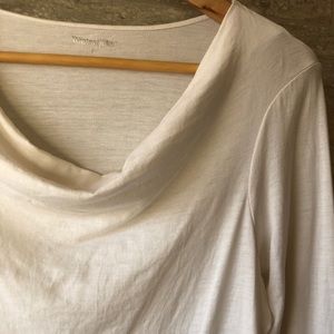 Wintersilks midweight silk knit long sleeve top